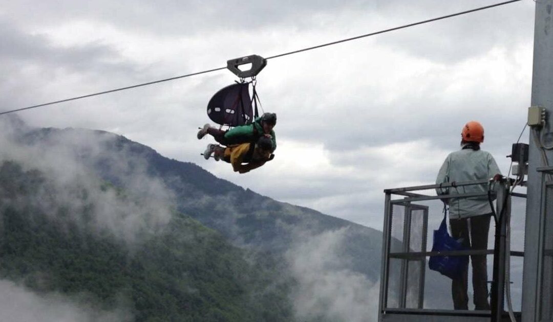 Volare sulla zipline è uno sport estremo?